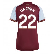 Aston Villa Ian Maatsen #22 Hjemmedrakt Kvinner 2025-26 Kortermet Aston Villa Ian Maatsen #22 Hjemmedrakt Kvinner 2025-26 Kortermet